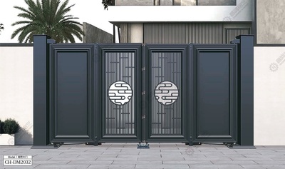 中式风格铝艺大门CH-DM2032